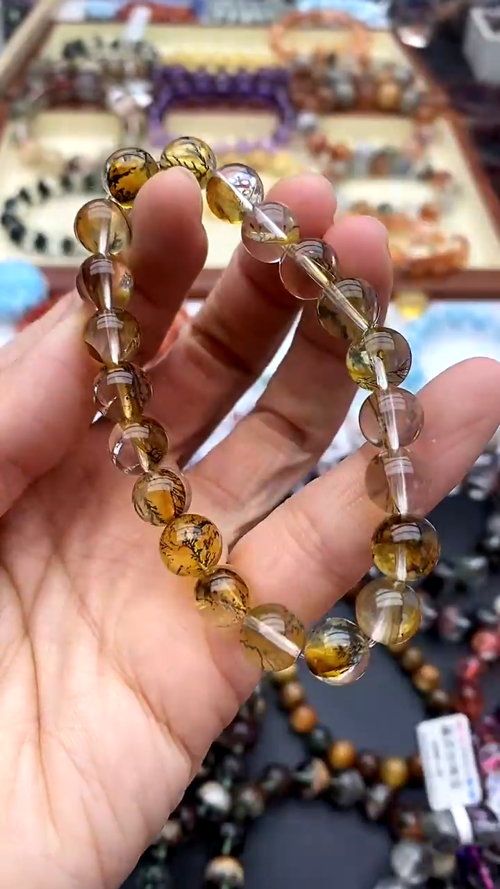 【闪购商品】水晶手链未镶嵌小树胶花