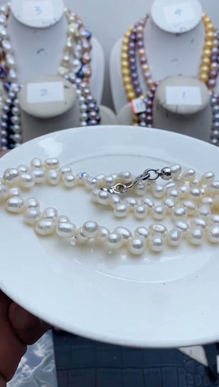 【闪购商品】淡水珍珠颈饰未镶嵌0212