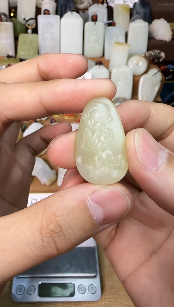 【闪购商品】和田玉颈饰未镶嵌猴