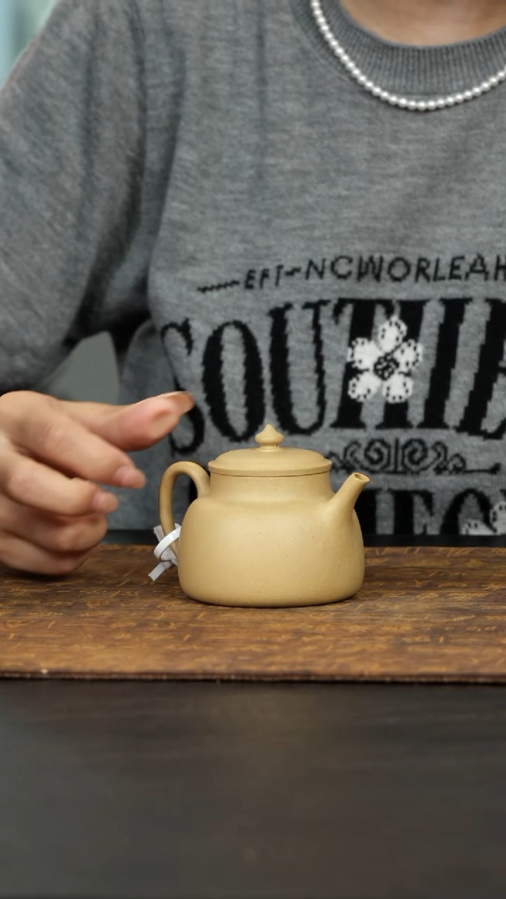 茶壶紫砂小金汇光素本绿130cc