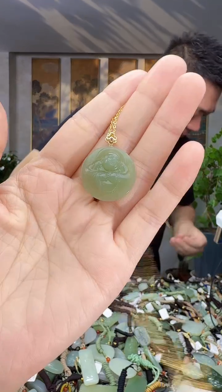 未镶嵌和田玉挂件拍一发一