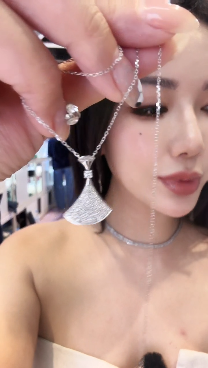 铂Pt950镶嵌项链钻石AF0753-PT-45