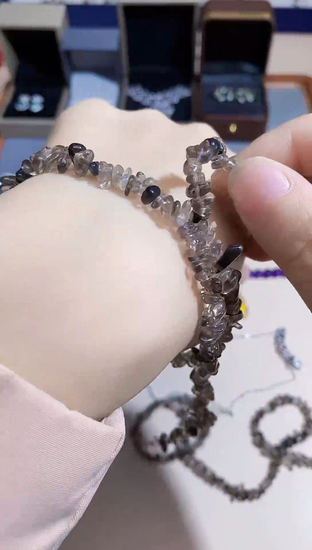 【闪购商品】水晶项链未镶嵌多样性 发其一  【127】