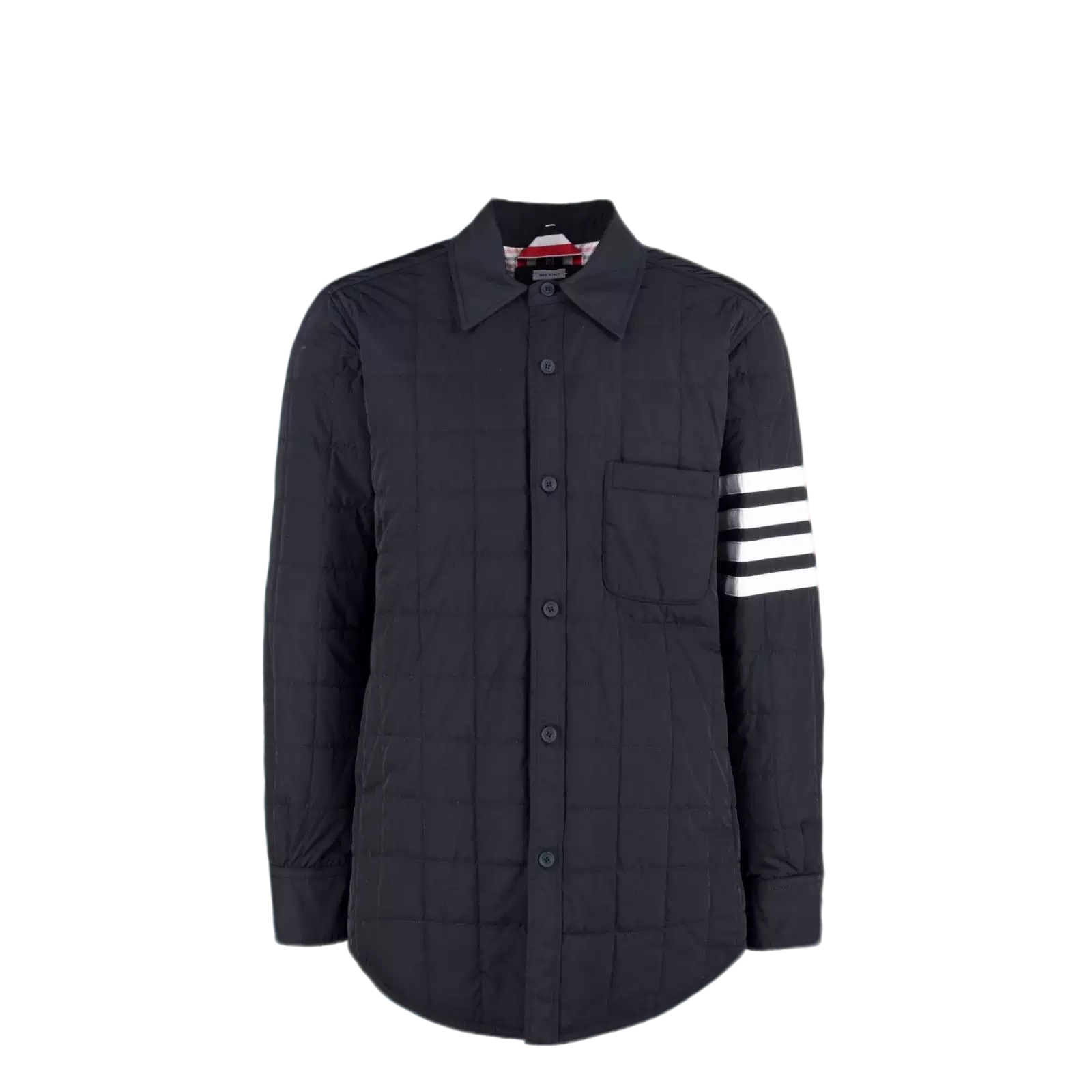 【官方旗舰】THOMBRONMAN汤姆布郎四条纹填充衬衫式夹克tb羽绒服