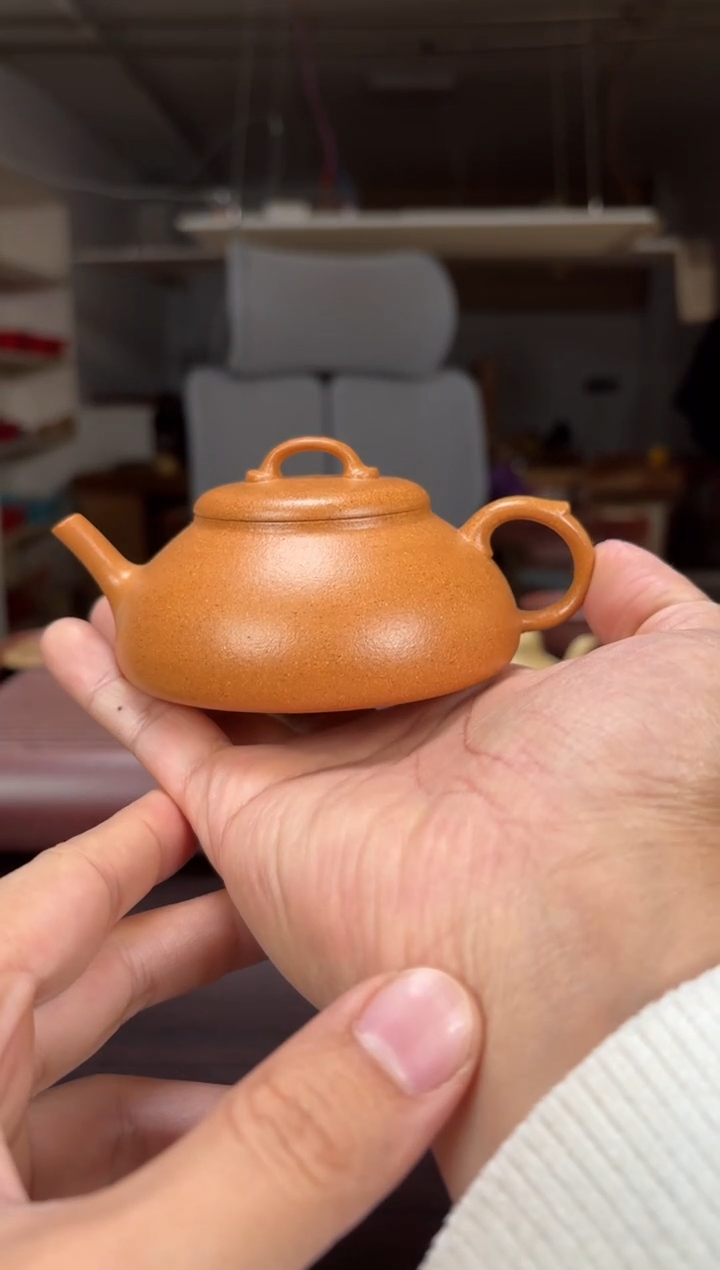茶壶紫砂全手工黄金段那瓢120毫升