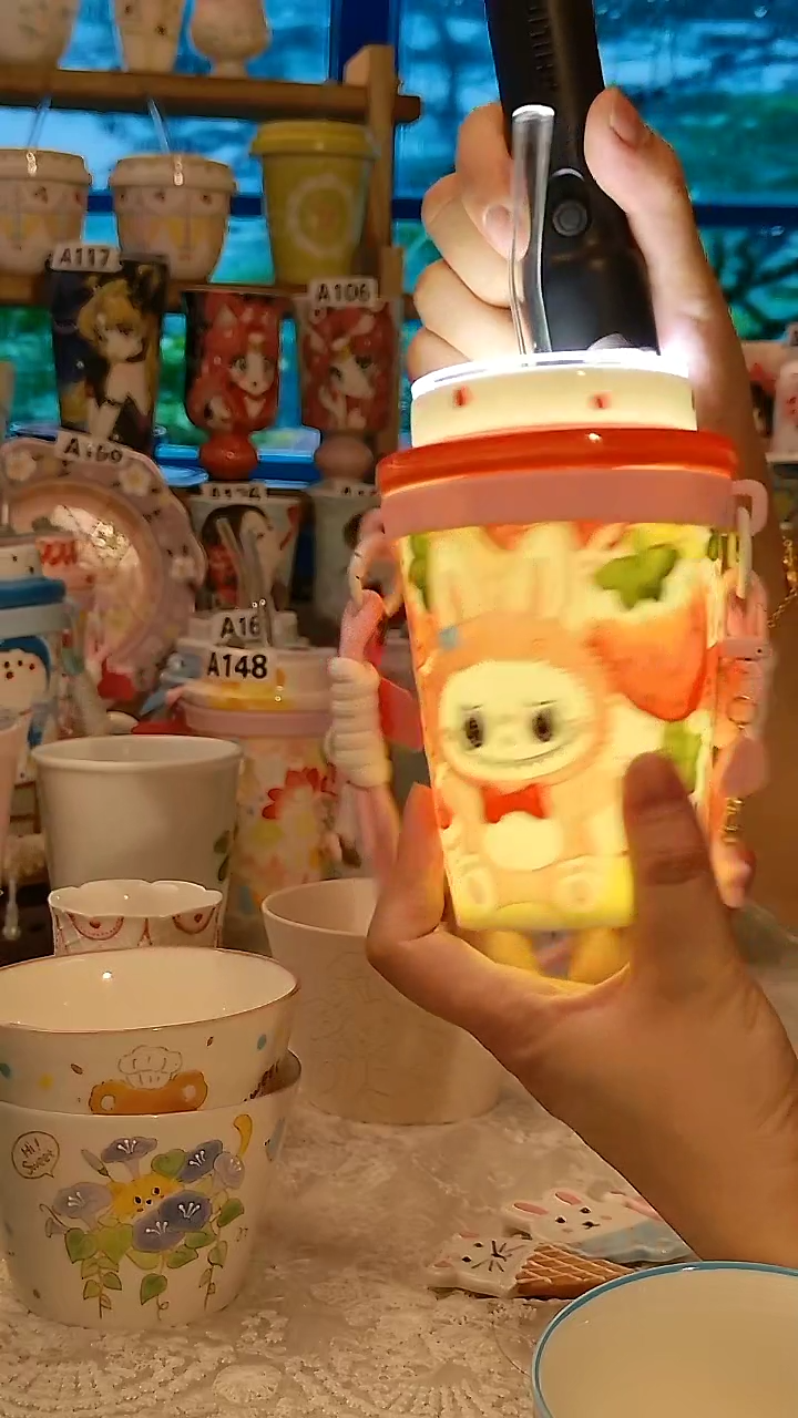 陶瓷景德镇手绘陶瓷杯