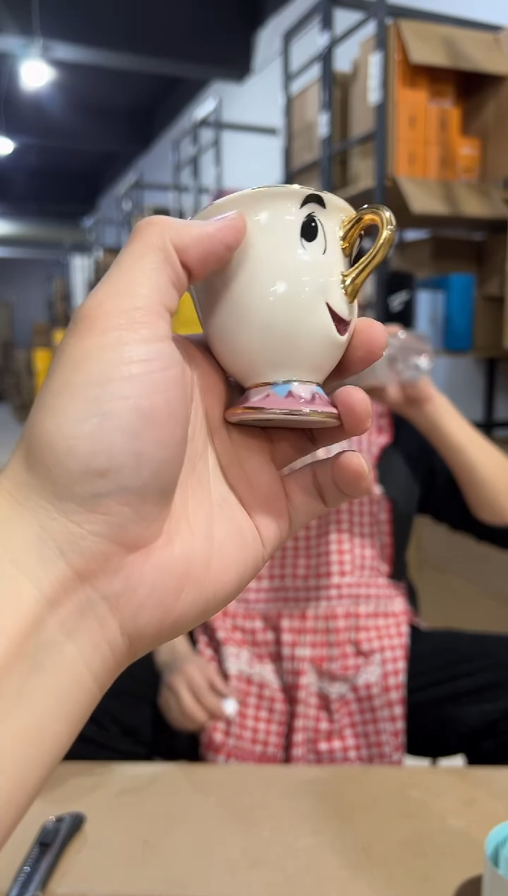 【闪购商品】杯金边阿奇杯 陶瓷材质