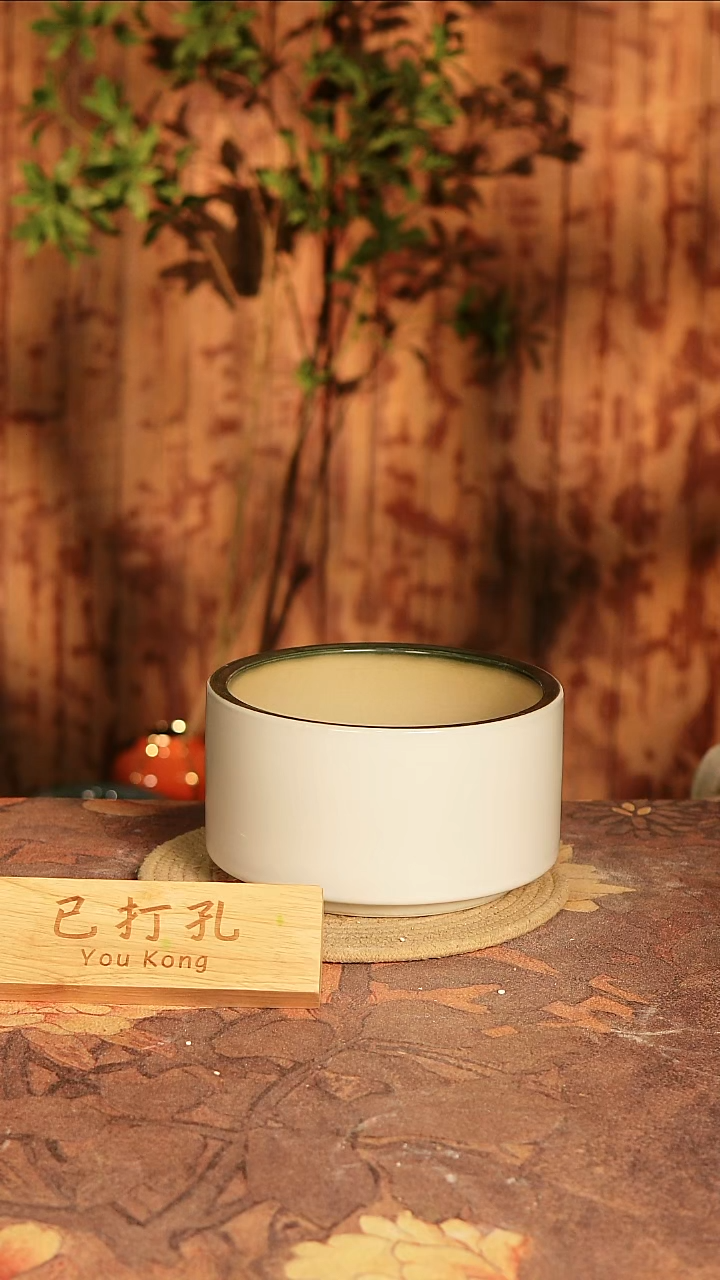 其他2-203 陶瓷花盆高11口径17 微瑕