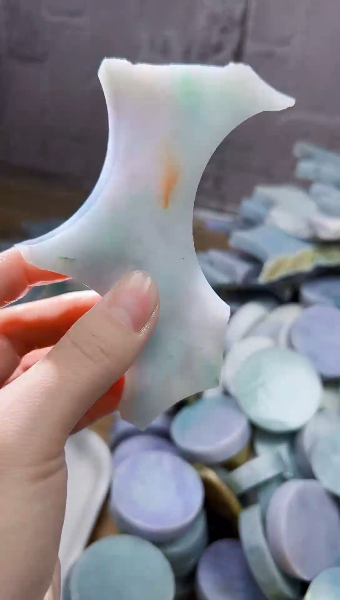 裸石翡翠天然翡翠A货余 南 544