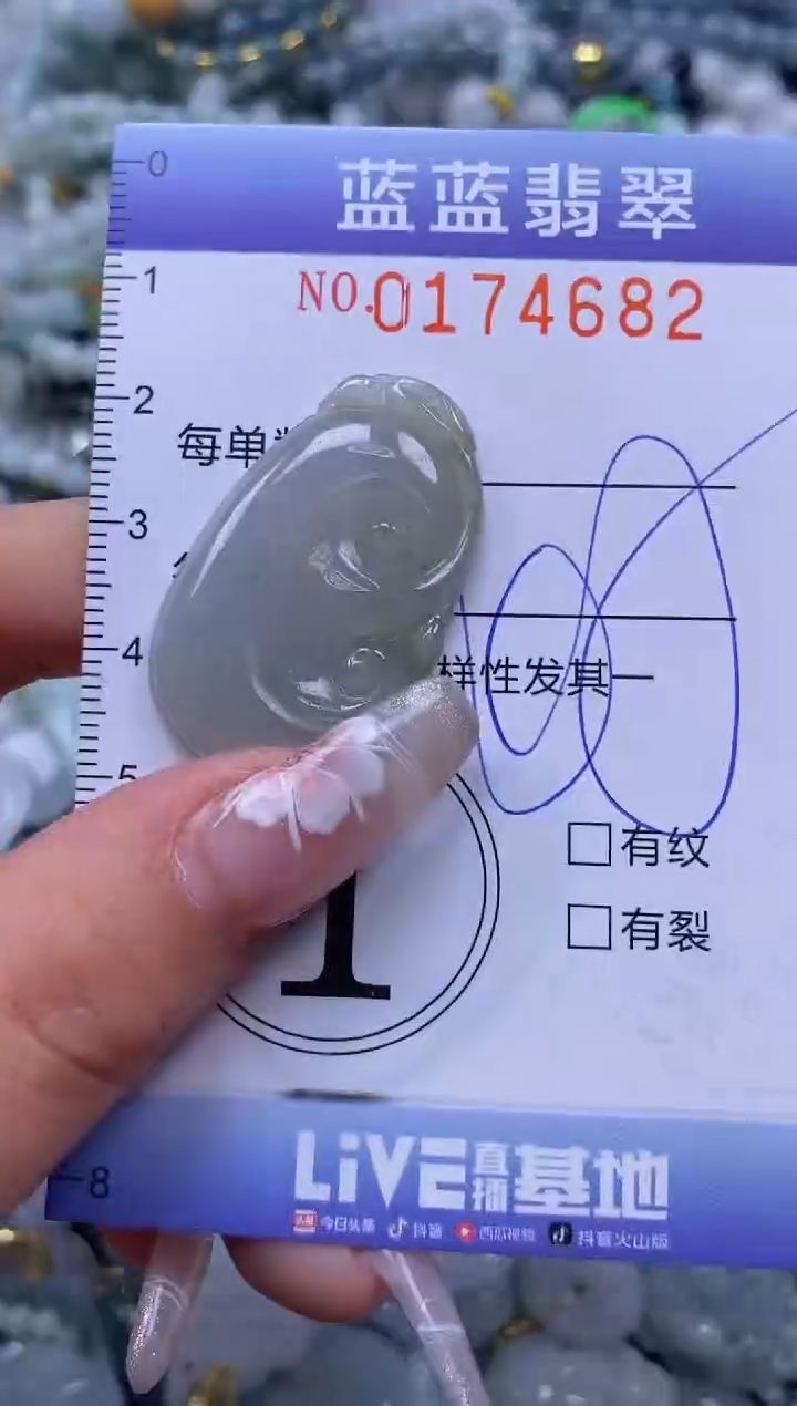 【闪购商品】翡翠颈饰未镶嵌闪购0174682