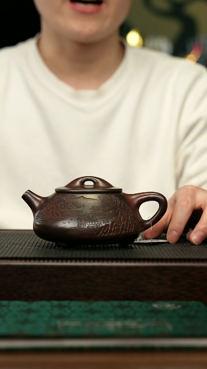 【闪购商品】紫砂茶壶宜兴原矿 手工 紫砂壶容量320CC
