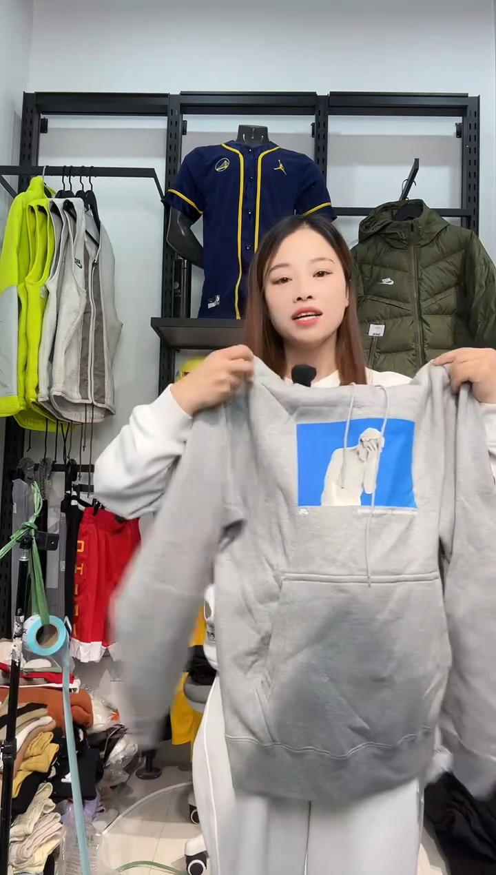 3417闪购编码 Nike/Jordan运动卫衣裤以直播间过款为准 尺码  m