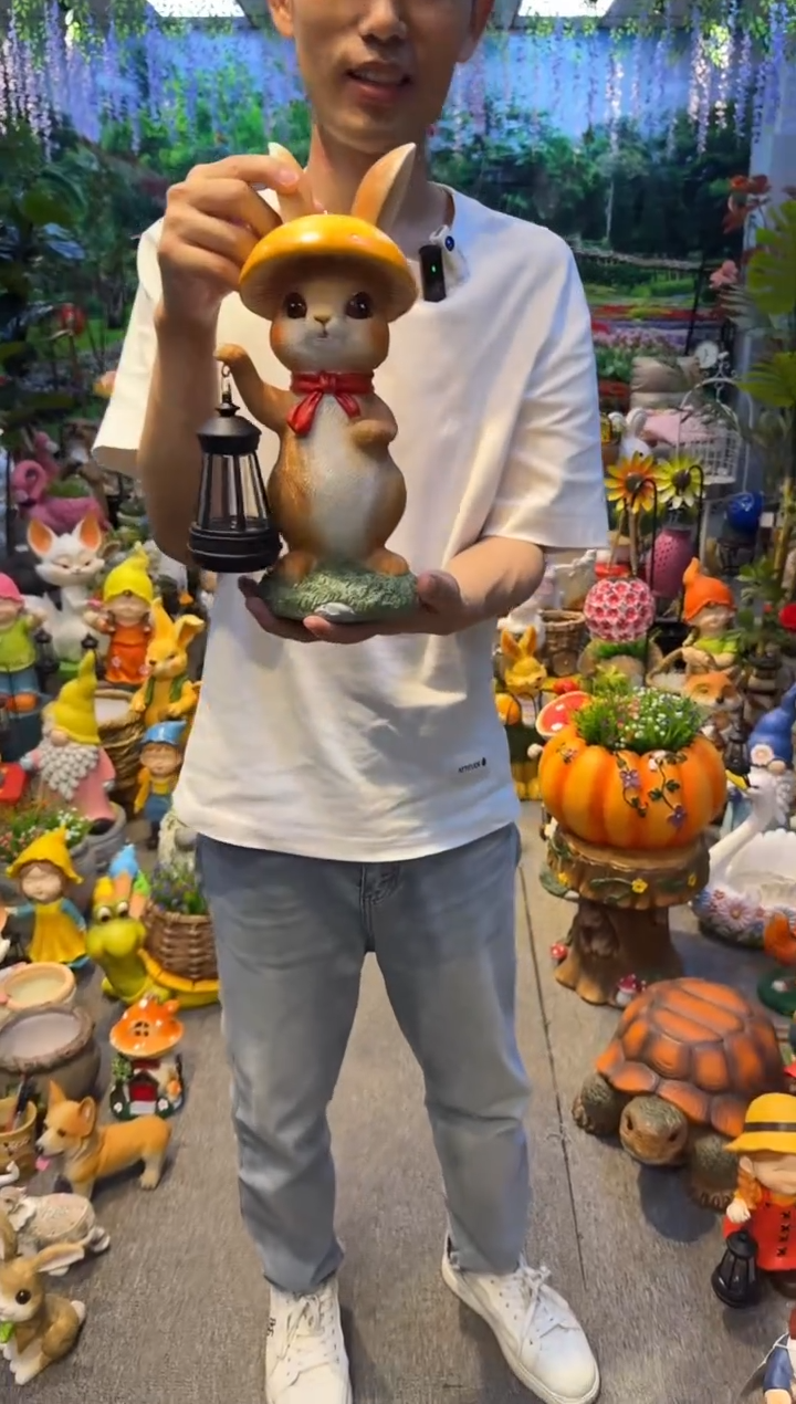 无花朵花园庭院摆件&00&