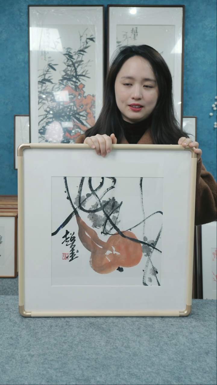 【闪购商品】国画50*50郑志超老师花鸟