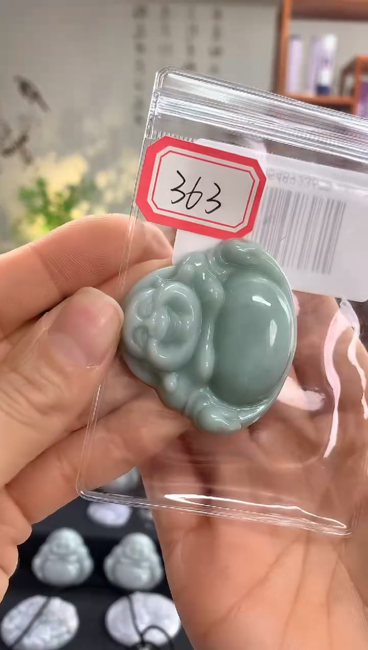 【闪购商品】翡翠颈饰未镶嵌佛公363