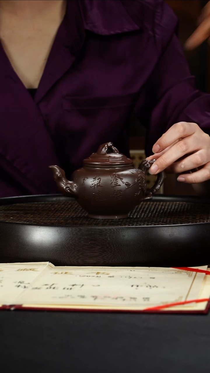 茶壶紫砂宜兴原矿紫砂壶39