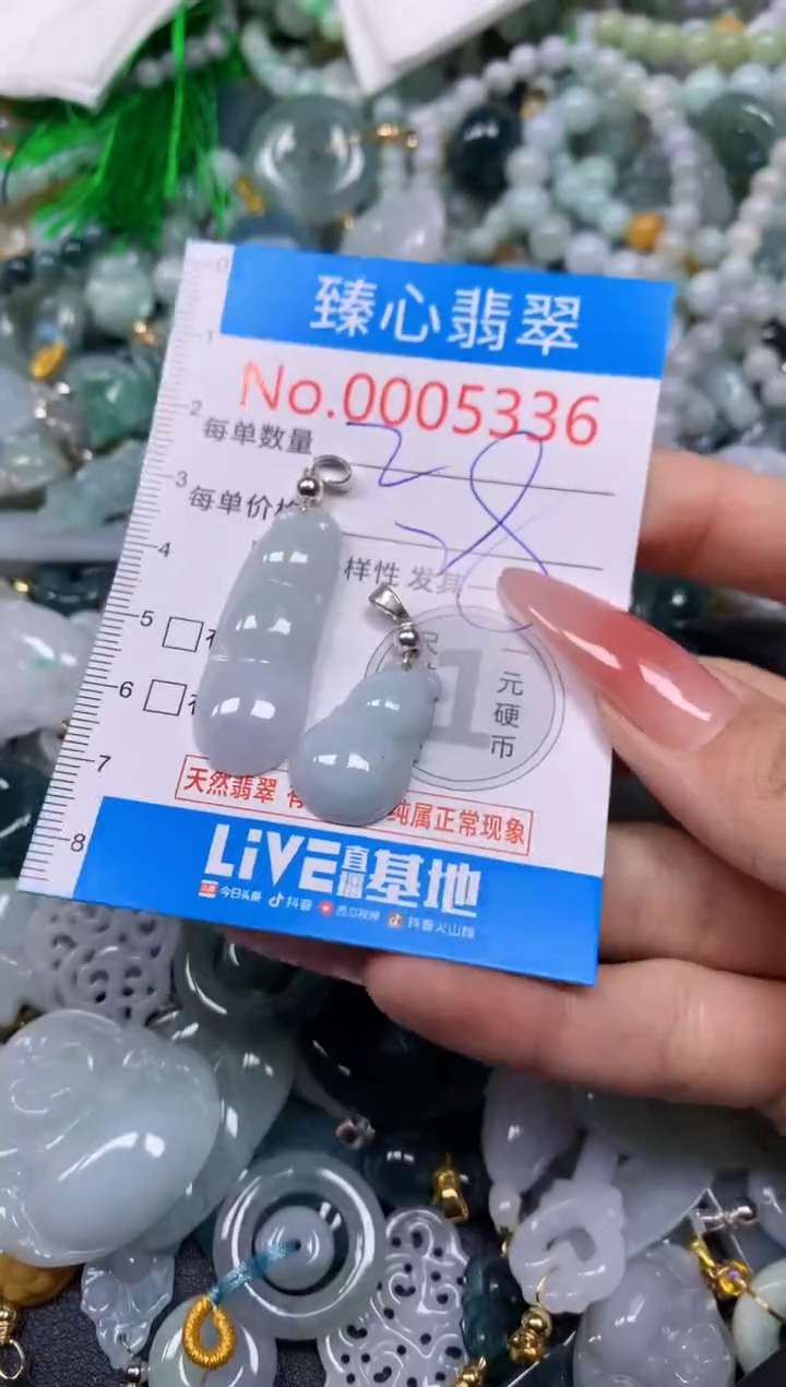 【闪购商品】翡翠颈饰未镶嵌含绳0005336