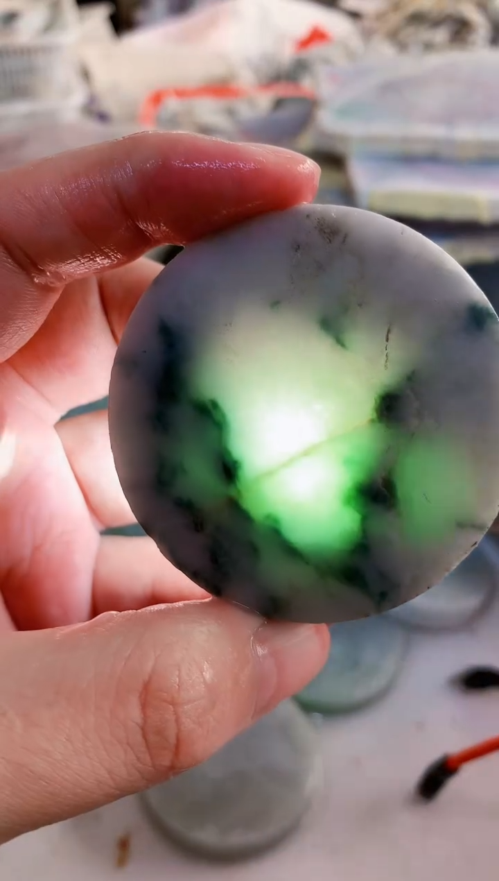 【闪购商品】翡翠颈饰未镶嵌0东翡翠珠宝377