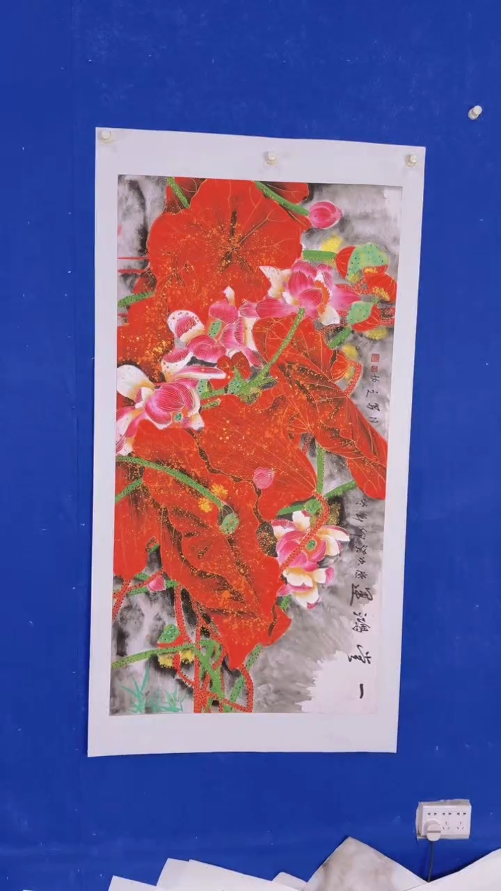 【闪购商品】国画国画花鸟 国画荷花