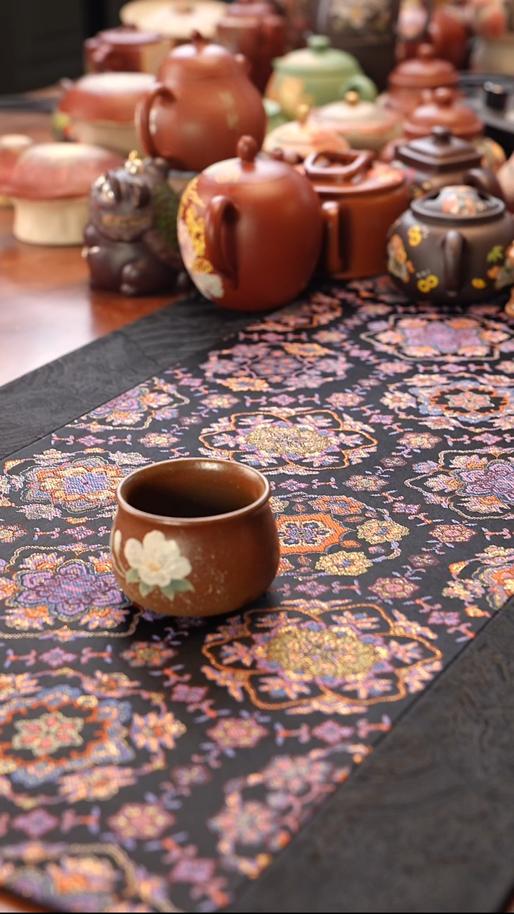 茶壶紫砂柴烧小百花