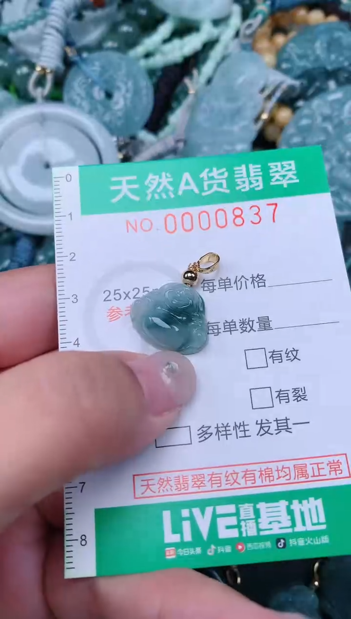 颈饰未镶嵌翡翠.0000837