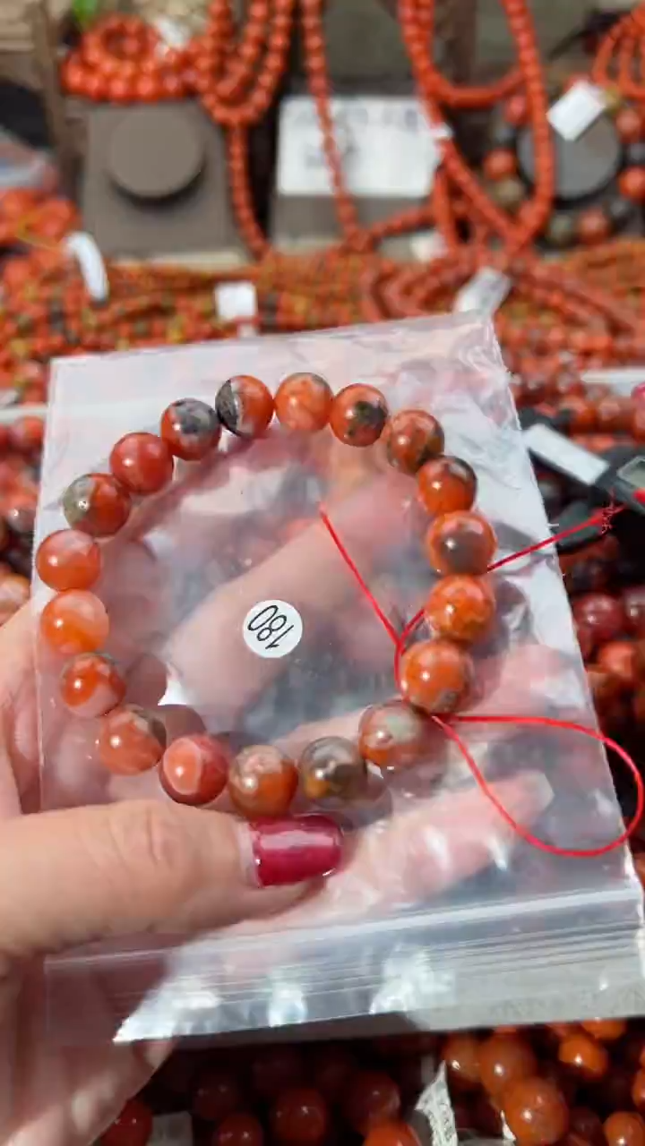 【闪购商品】南红玛瑙手串未镶嵌10