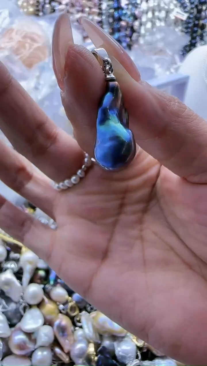 【闪购商品】淡水珍珠吊坠《不含链》未镶嵌354