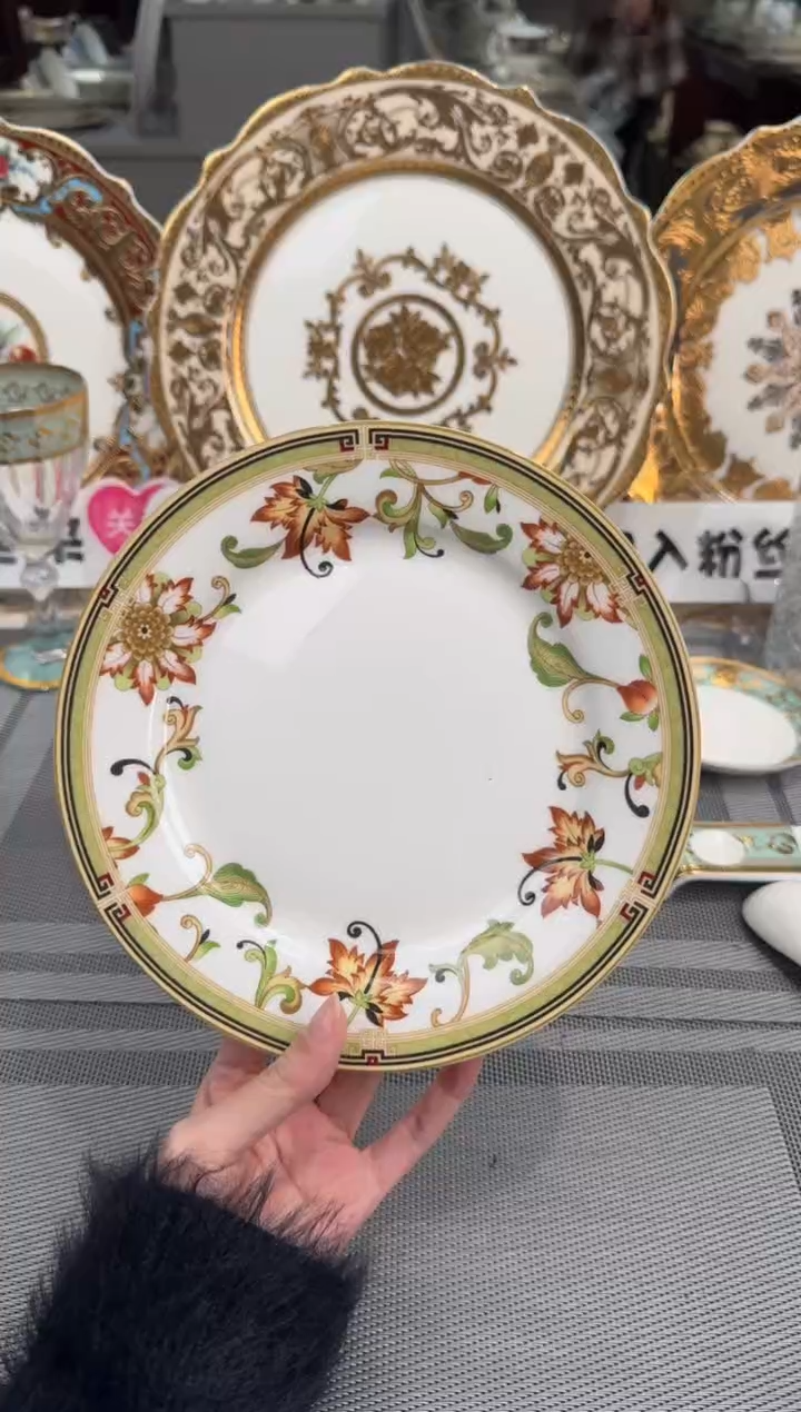 【闪购商品】瓷片7.5英寸碟 福利款 瑕 6个