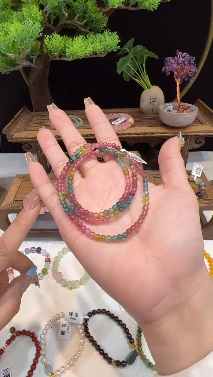 【闪购商品】手链未镶嵌碧玺手饰@@