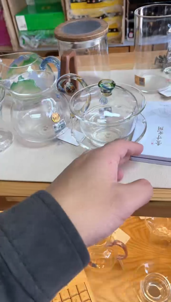 禾器/浮莲茶海/迷翠+禾器/沁莲盖碗/迷翠