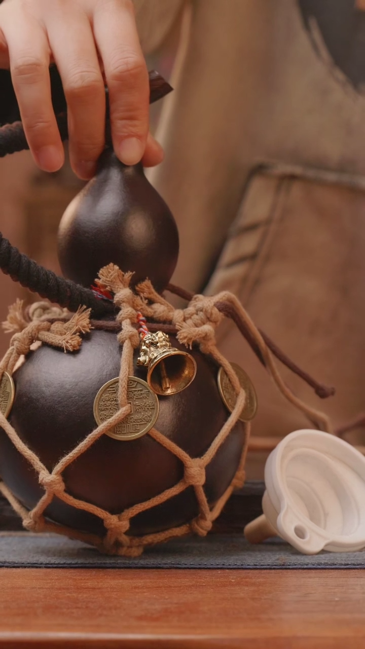 【闪购商品】302号精品大漆葫芦防腐防渗装饮料水茶酒