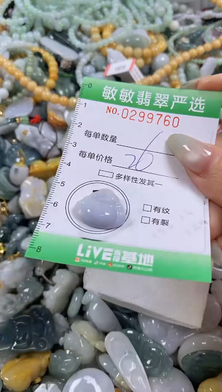 翡翠未镶嵌颈饰闪购0299760