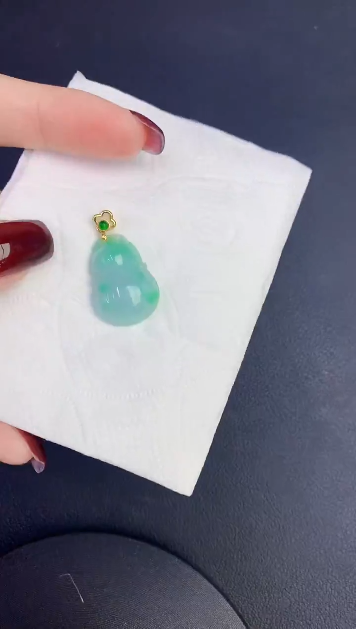 颈饰未镶嵌翡翠缅甸天然翡翠a货