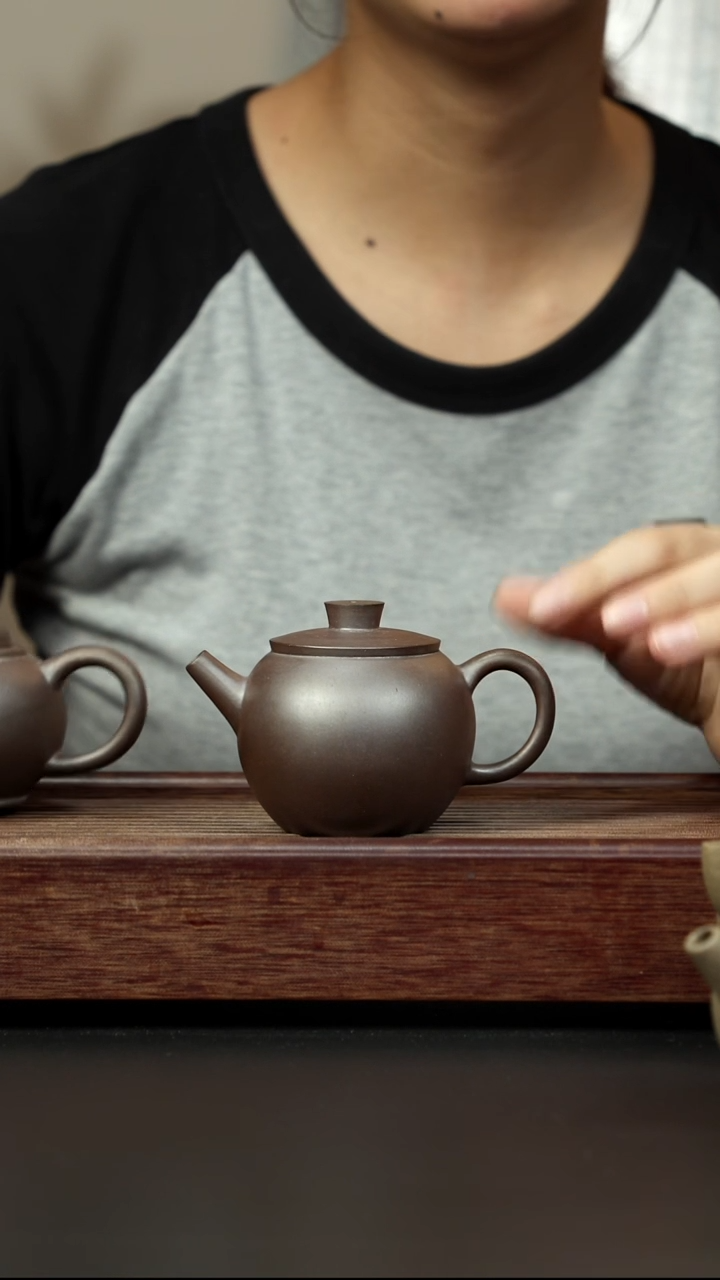 紫砂茶壶百年岩中泥 新品巨轮