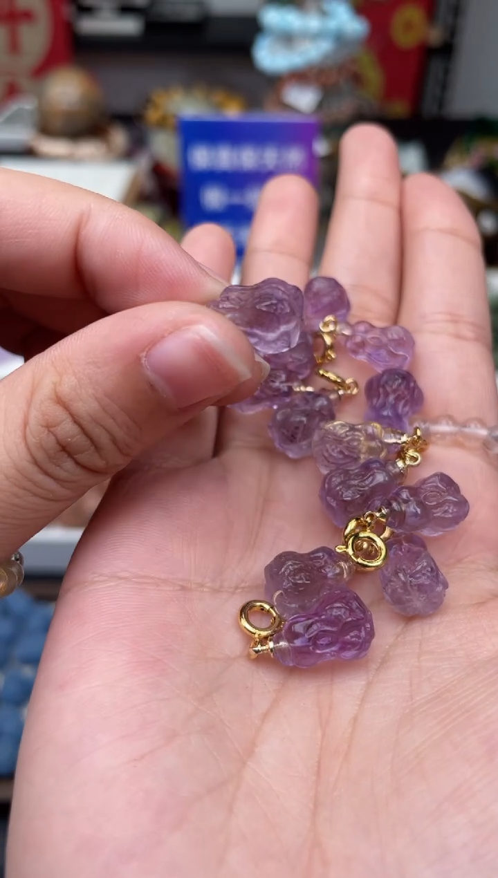 【闪购商品】水晶颈饰未镶嵌11a多样性发其一/1.15/1个