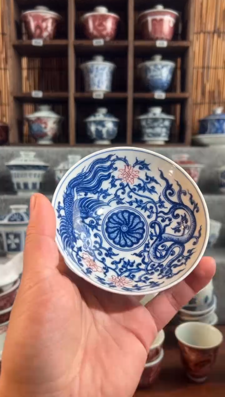 【闪购商品】009 天禄言瓷凤凰普洱