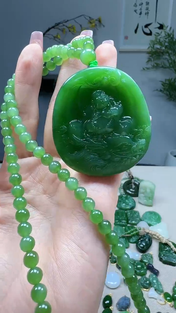 未镶嵌和田玉挂件1