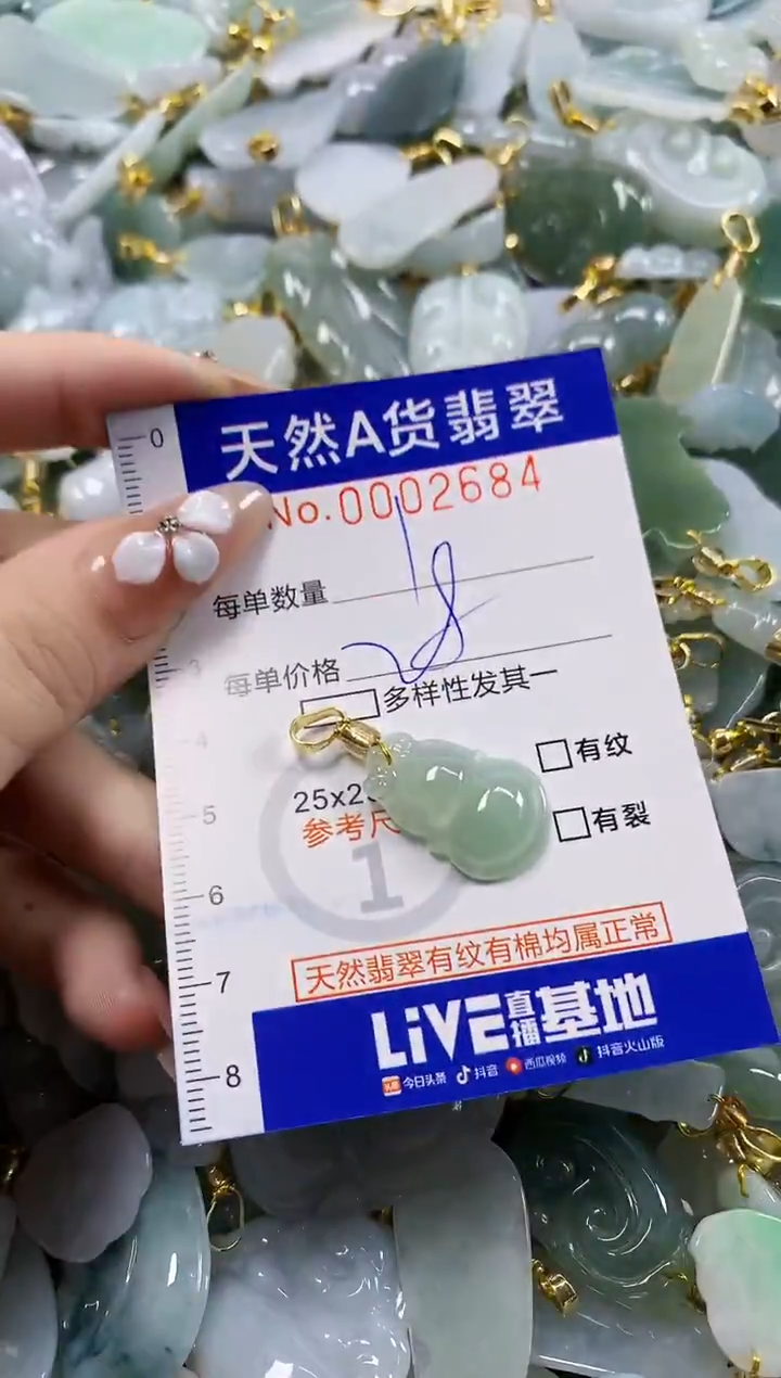 颈饰未镶嵌翡翠天然A货翡翠