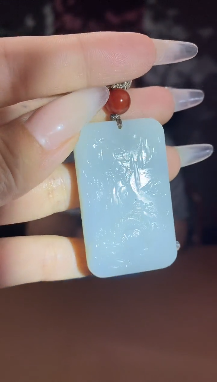 和田玉未镶嵌颈饰A420