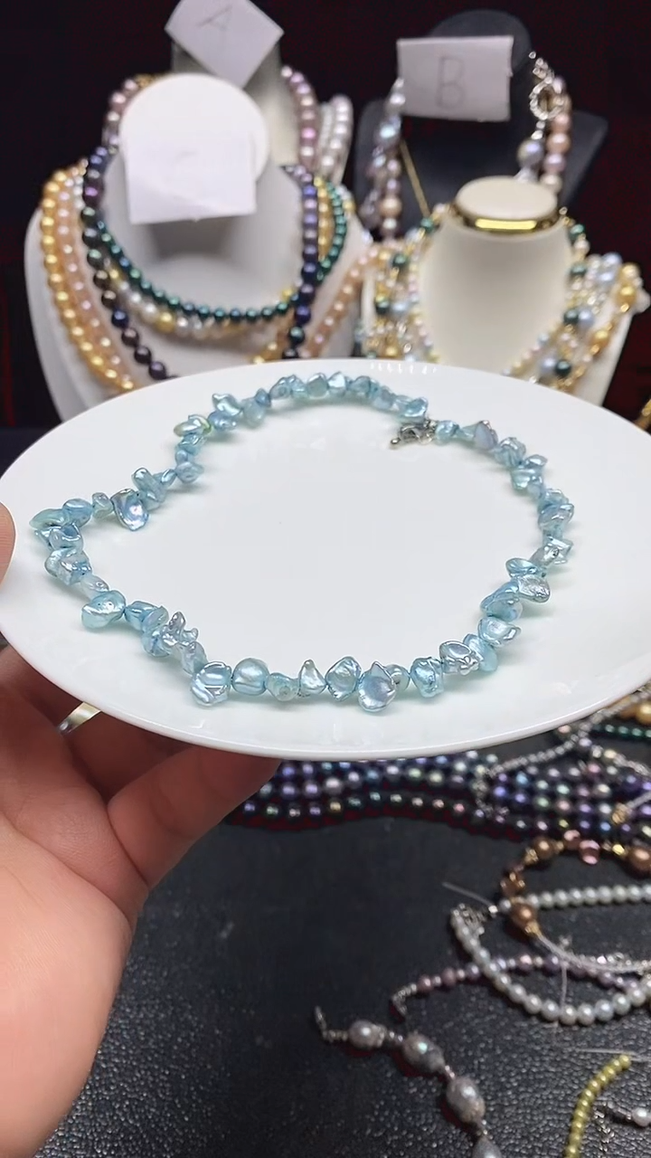 【闪购商品】淡水珍珠颈饰未镶嵌多人