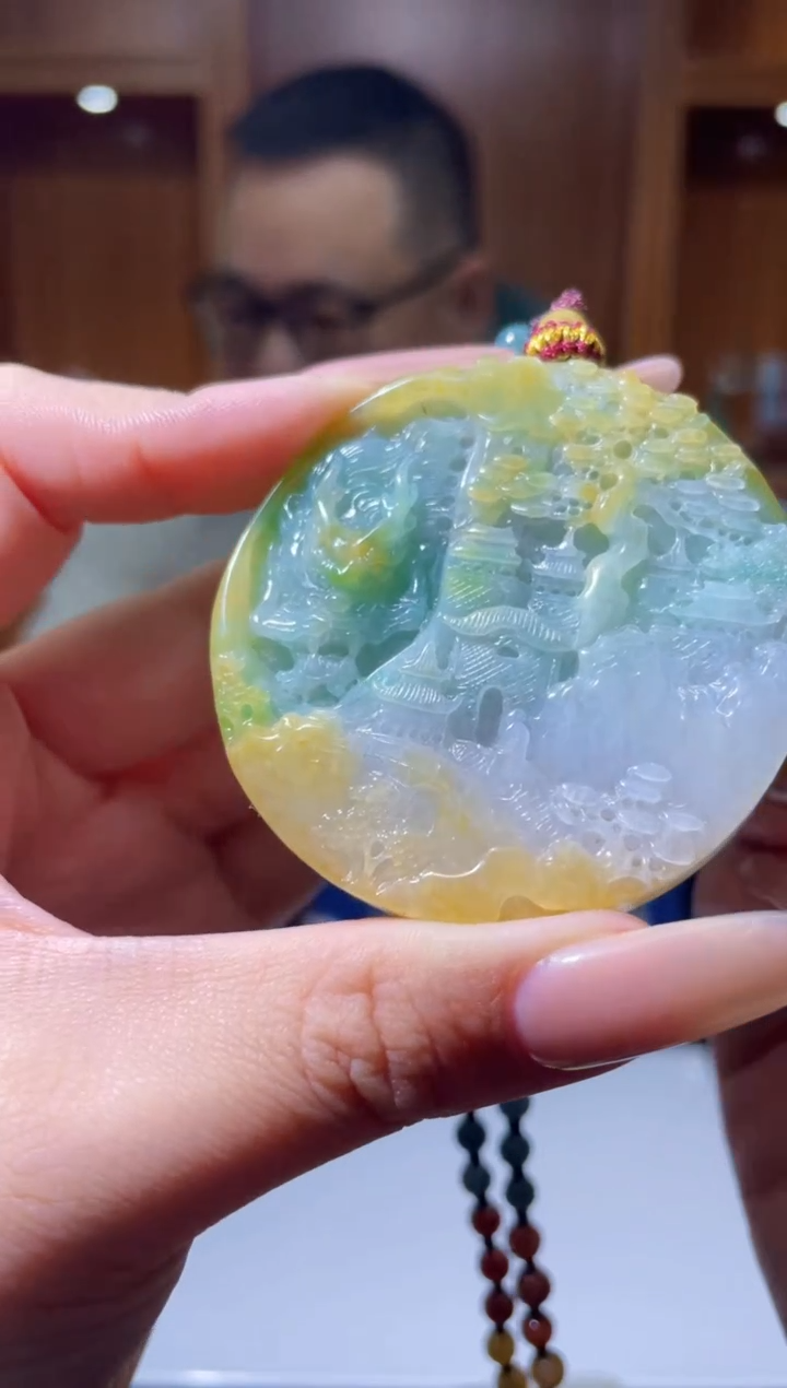 翡翠未镶嵌颈饰N-@@ZXZA0502473