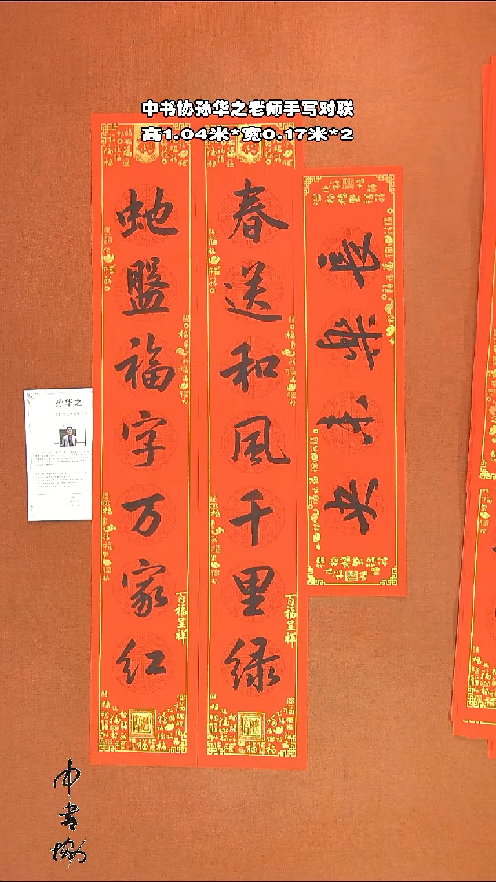 【闪购商品】书法030孙华之书法作品