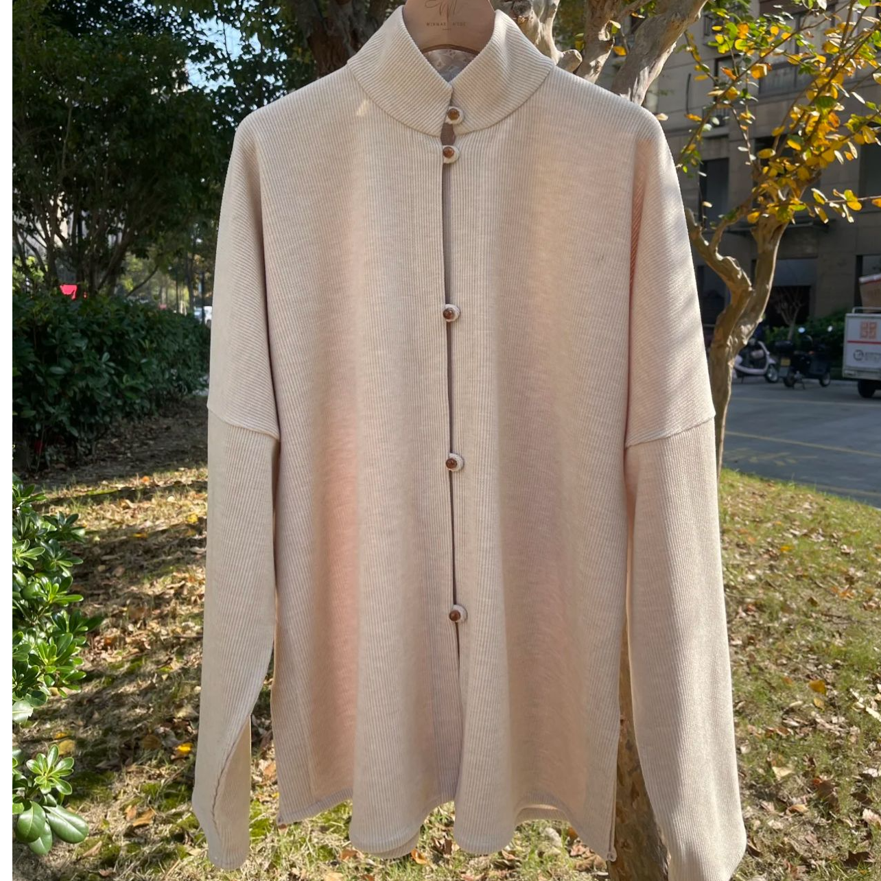 【马上有钱】汉服秋冬明制女装立领窄袖