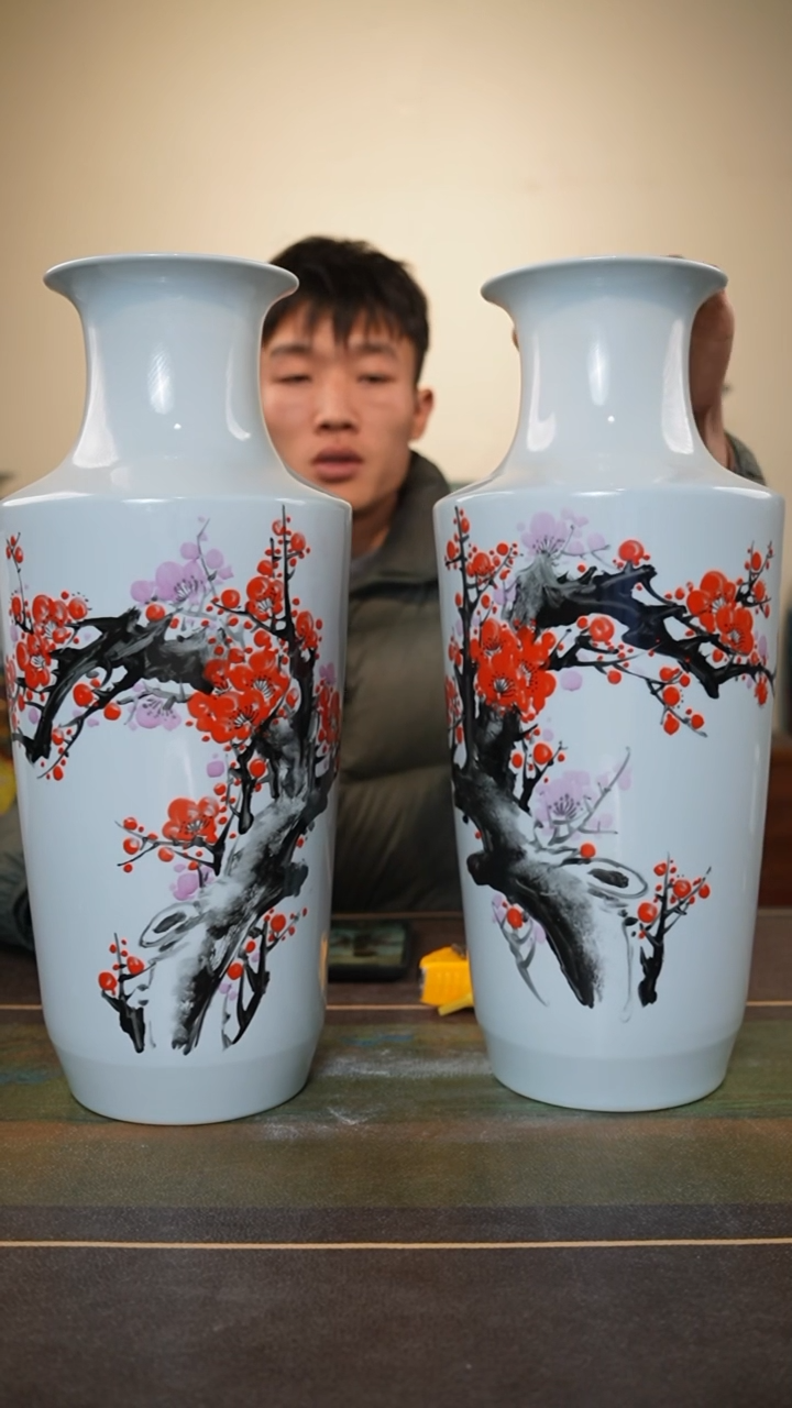 【闪购商品】摆件匠心瓷造确保手工手绘