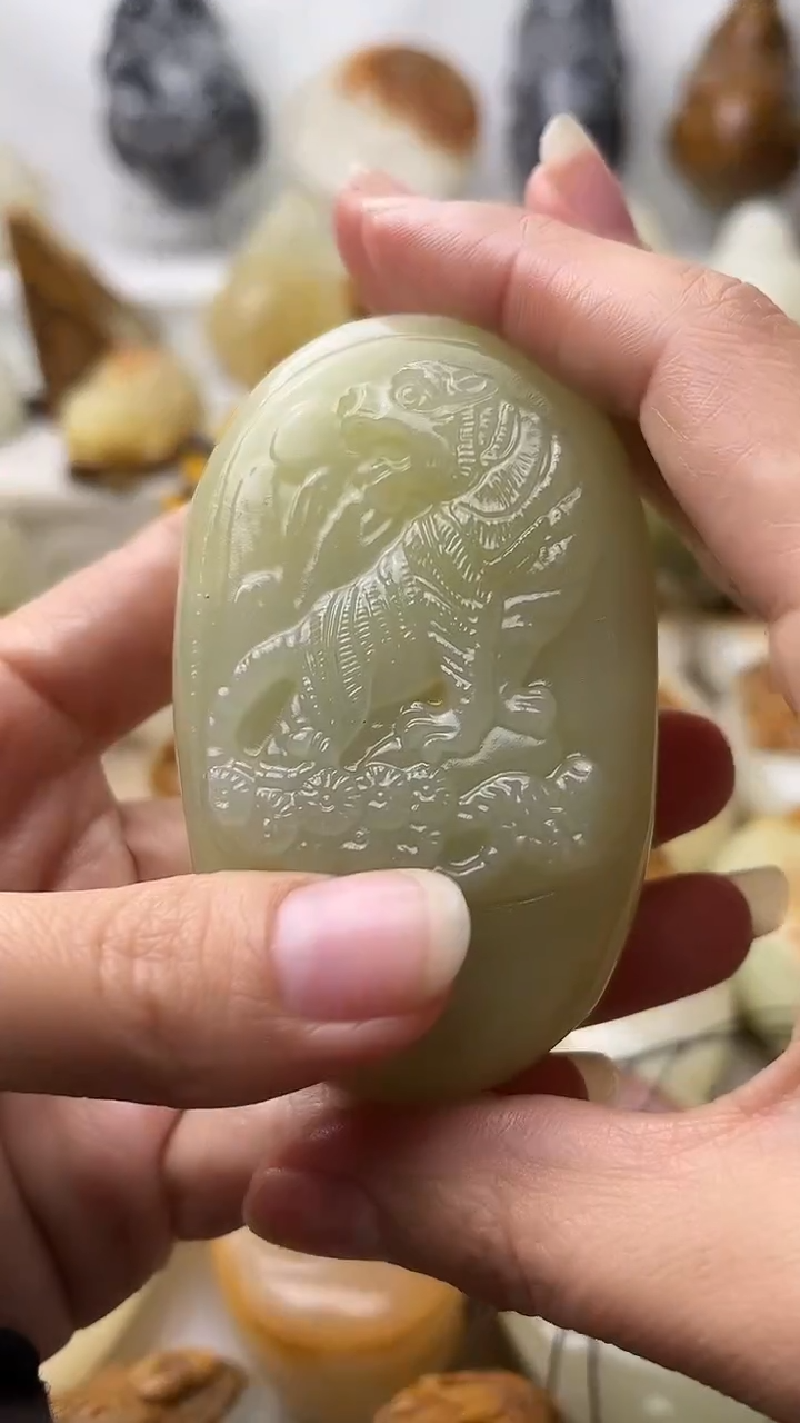 石材古青石棉纹正常不退换上山虎