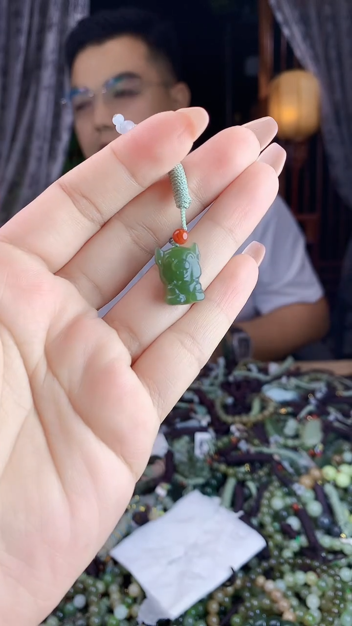 和田玉未镶嵌挂件多样性发货拍一发一