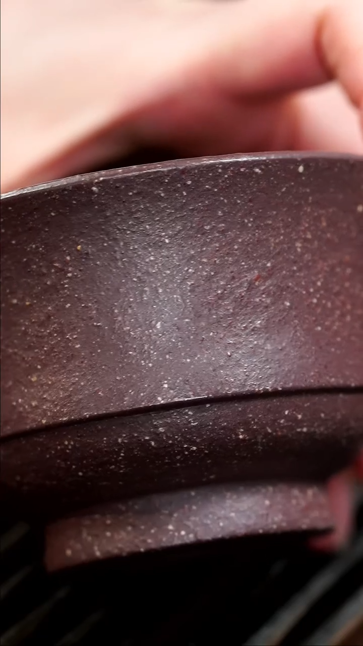 【闪购商品】紫砂茶壶16目粗砂天气如意压手杯140cc