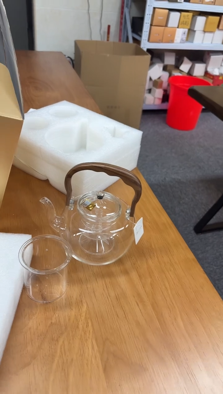 禾器山雅壶透明+清简杯透明