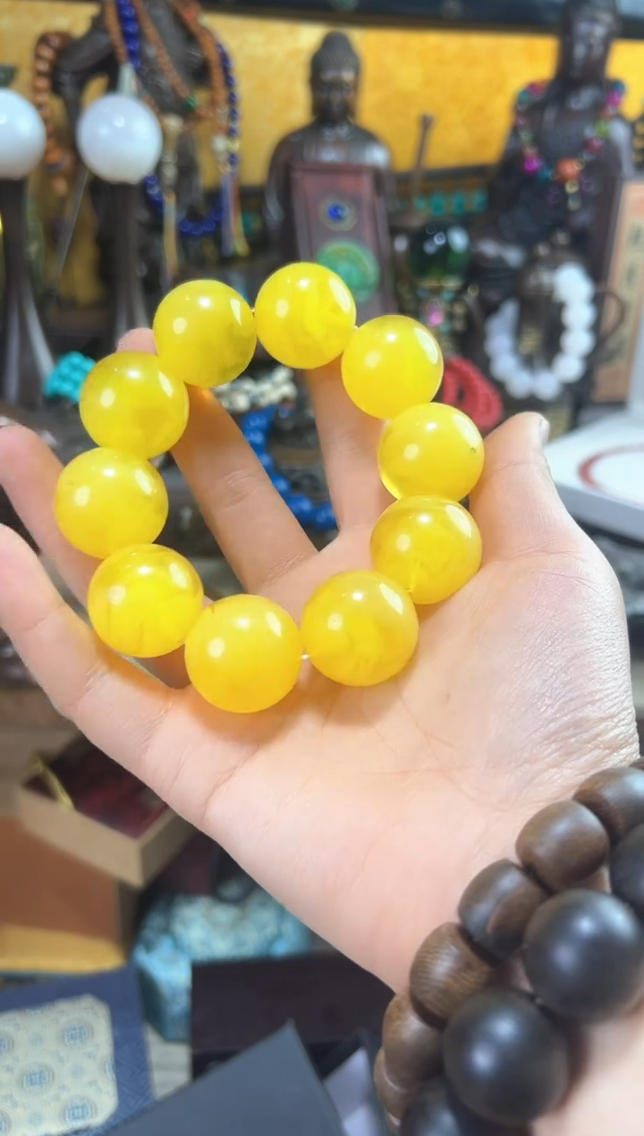 【闪购商品】蜜蜡颈饰未镶嵌猪妹精品专属链接