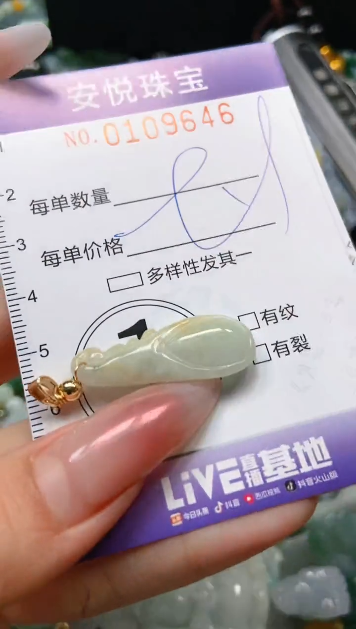 【闪购商品】翡翠颈饰未镶嵌闪购0109646